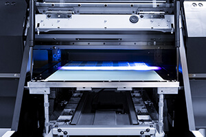 uv light fast drying printing