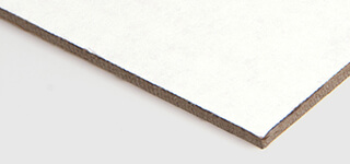 white duplex chipboard for rigid packaging