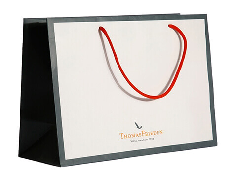 Minimalist style gift paper bag