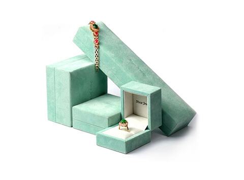 Suede Jewelry Box Set