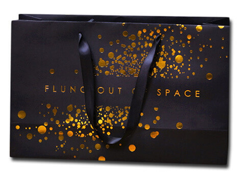 gold foil stamping euro tote bags