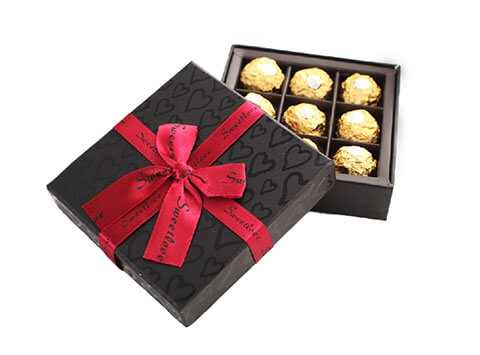 Chocolate balls box