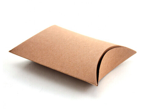 Custom Kraft Pillow Boxes