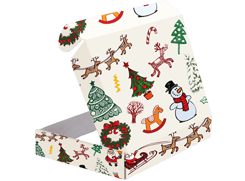 christmas corrugated packaging mailer