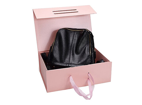 custom retail packaging boxes for Handbag