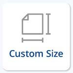 custom size