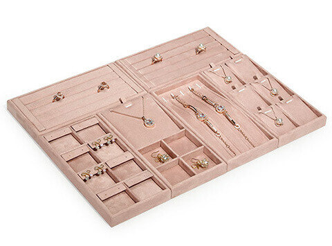 custom design jewelry tray packaging