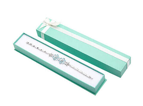 custom long jewelry packaging paper gift boxes