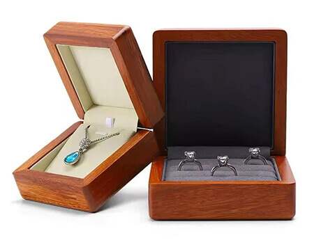 wooden jewelry packaging gift boxes