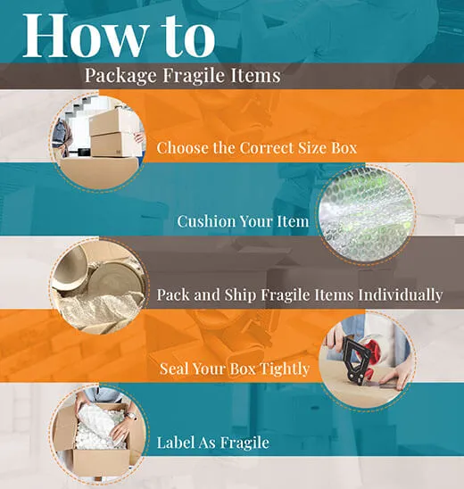 How to Package Fragile Items step by step