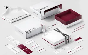 secondary packaging use as clothing packaging display