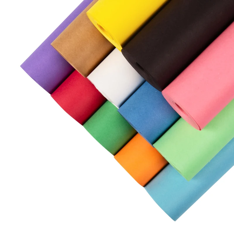 colored kraft paper vibrant packaging durable festive