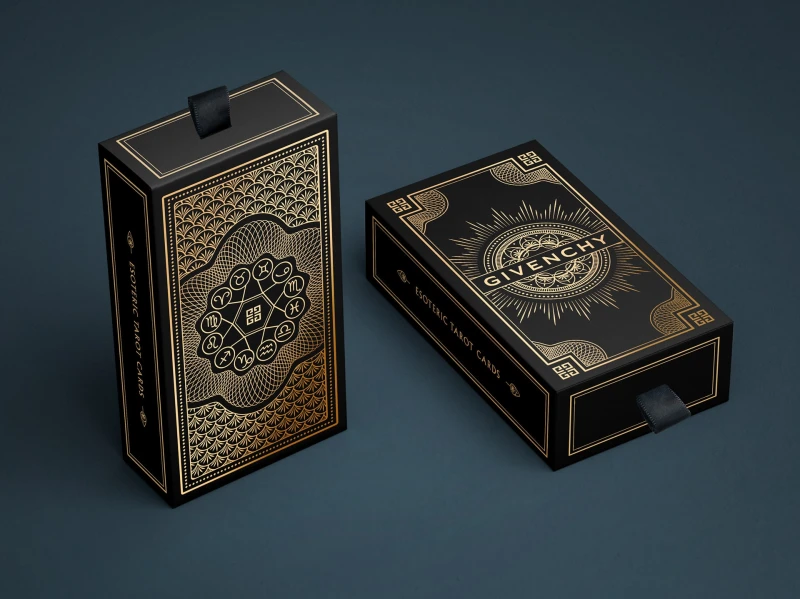 foil stamping gold packaging luxury branding