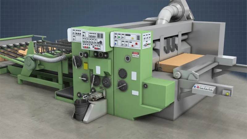precision die cutting machine cardboard manufacturing