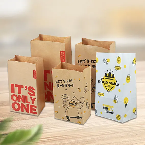 printed kraft paper packaging custom branding eco friendly