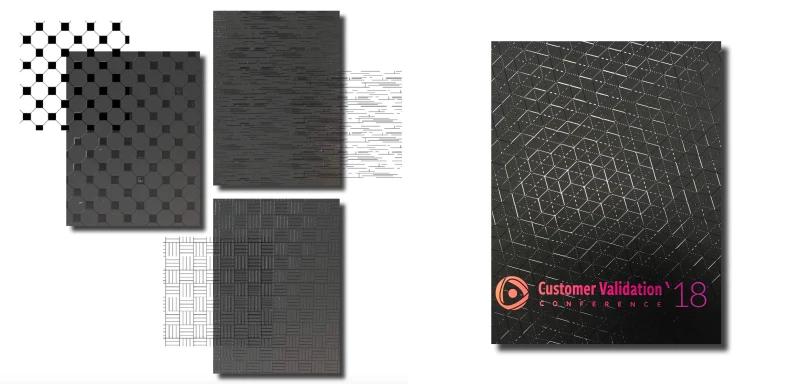 spot uv printing texture glossy durable print