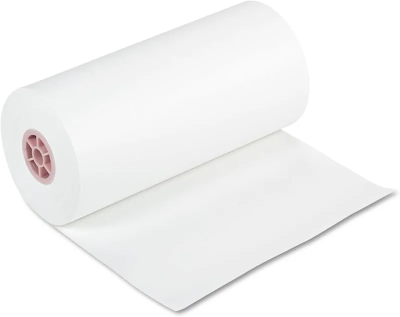white bleached kraft paper smooth packaging label