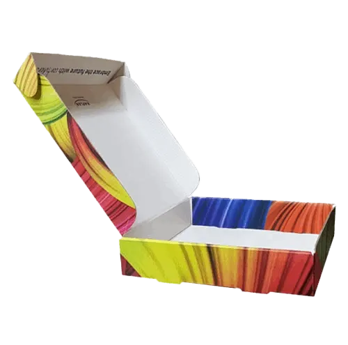 CMYK printed packaging rigid corrugated boxes color separation