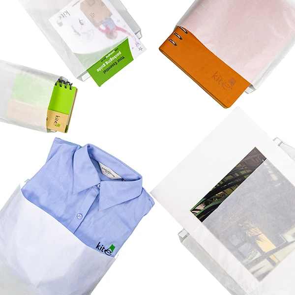 glassine paper translucent glossy eco friendly packaging