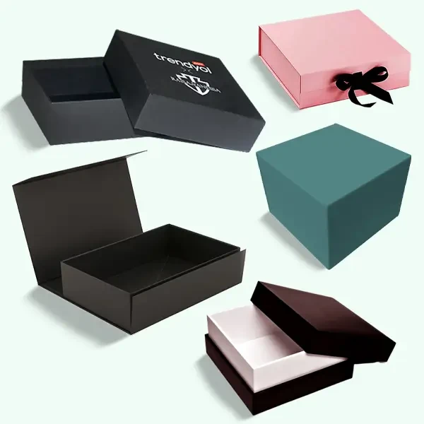 luxury rigid box premium product packaging