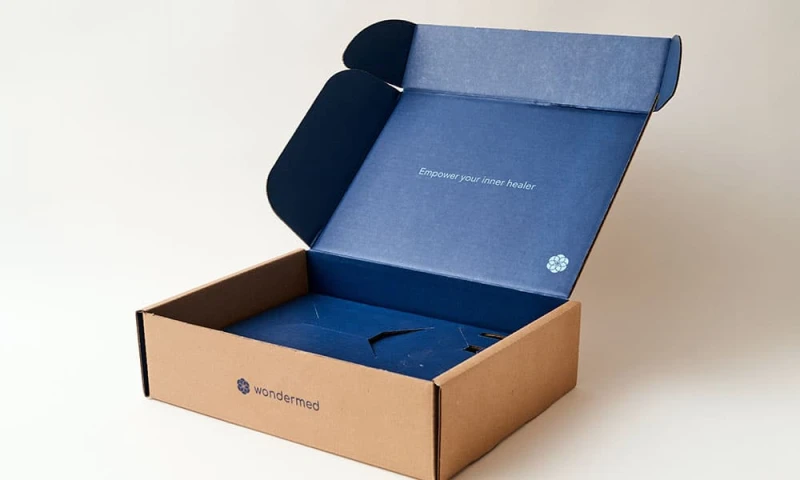 minimalist subscription box professional sleek branding
