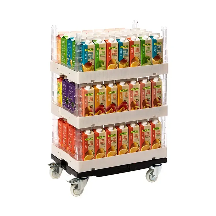 various retail ready packaging types shelf trays merchandising units