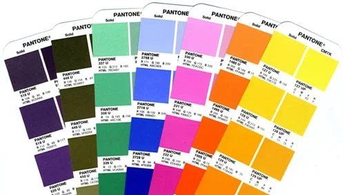 Pantone colour matching brand colour guide