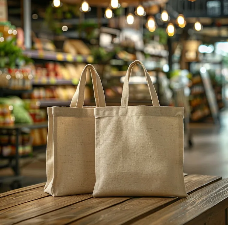 UK retail hybrid eco friendly reusable bags