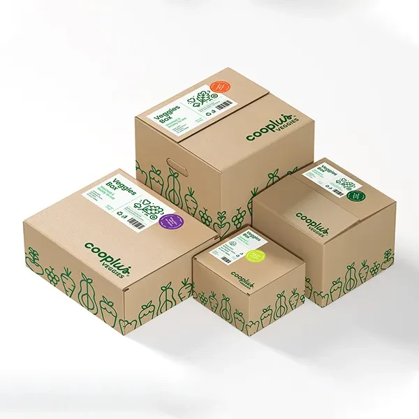 custom carton boxes for food fragile eco protection