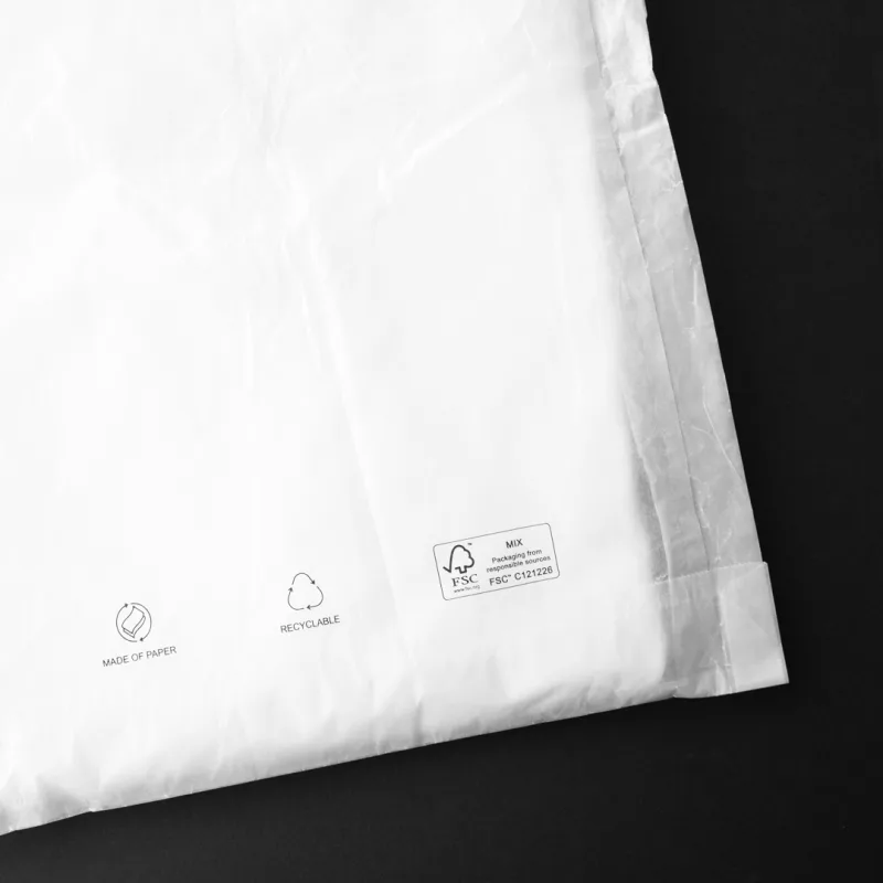 glassine paper translucent glossy eco friendly packaging