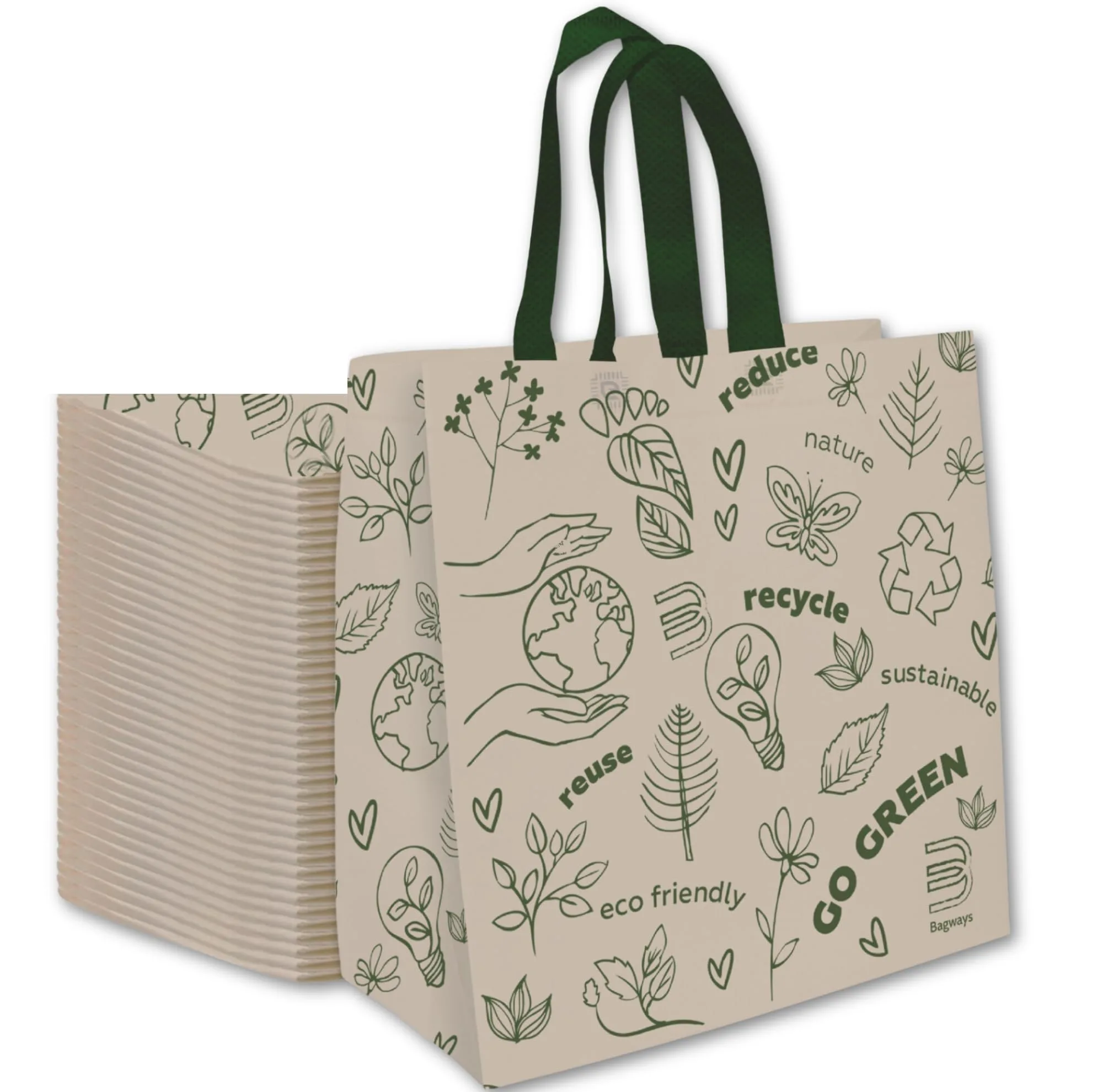 UK retail hybrid eco friendly reusable bags