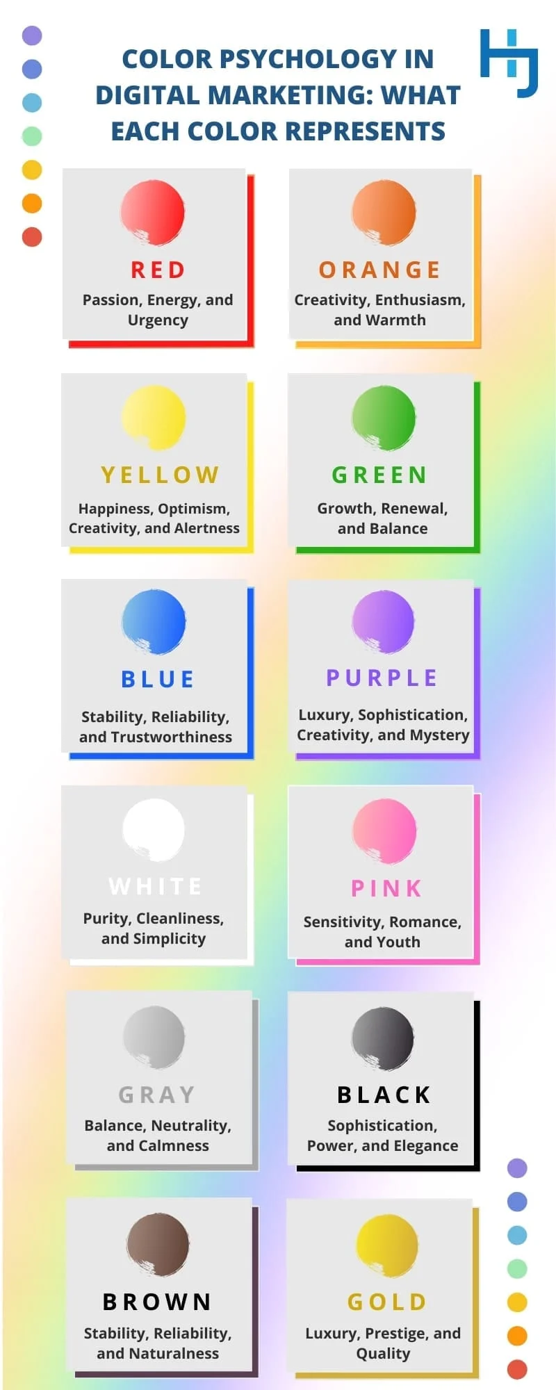 colorful packaging logo brand recognition emotion