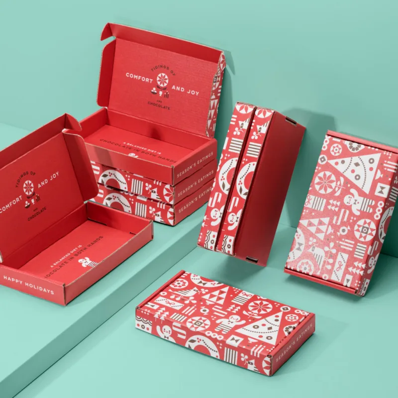 creative seasonal holiday gift packaging design
