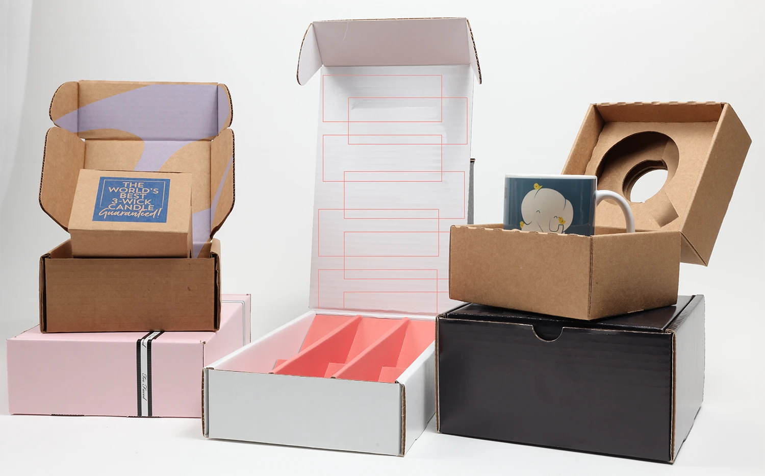 custom branded corrugated box packaging success