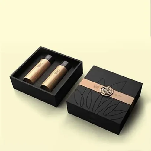 custom branded cosmetic packaging luxury foil stamping