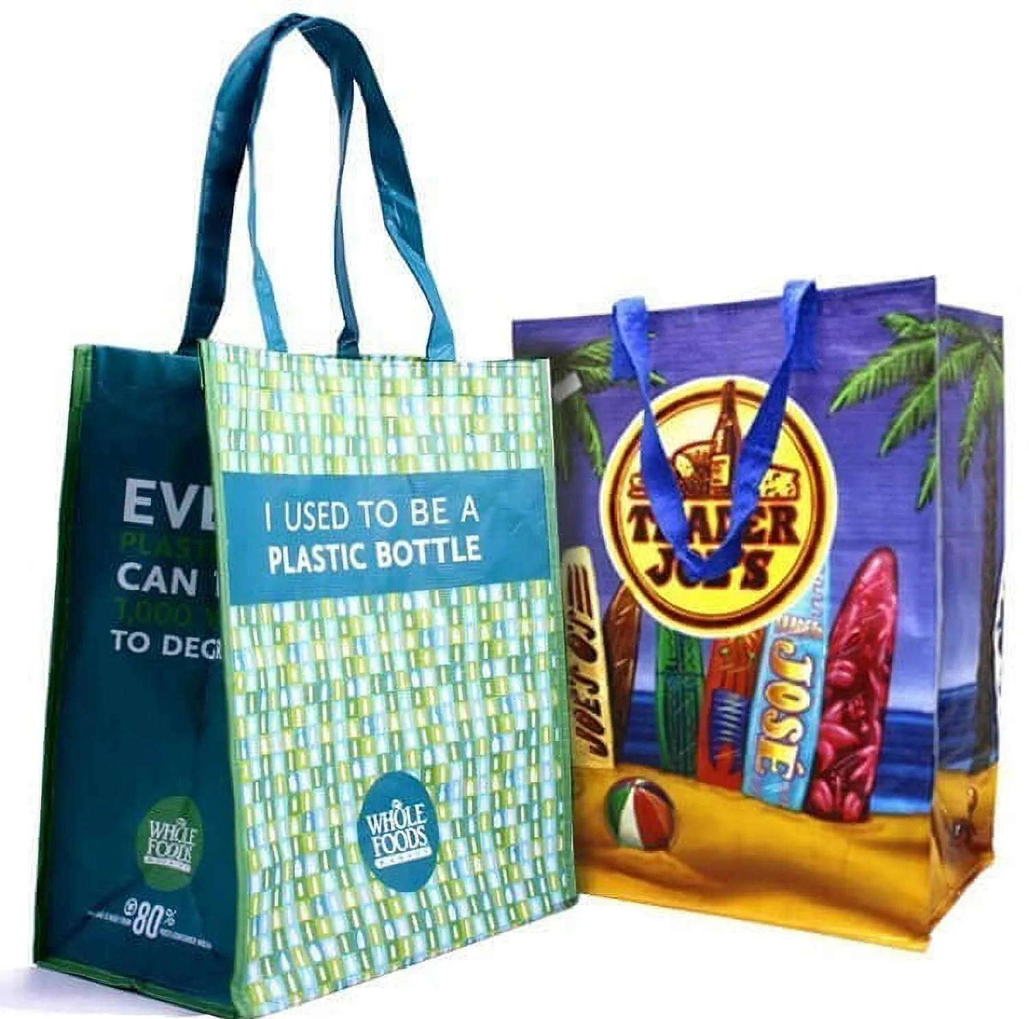 custom branded reusable shopping bags packaging