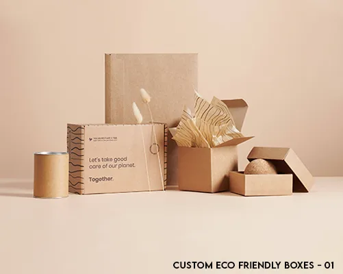 custom branded rigid packaging box eco thank you