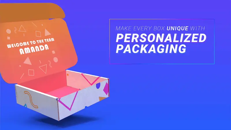 custom digital printed packaging vibrant designs