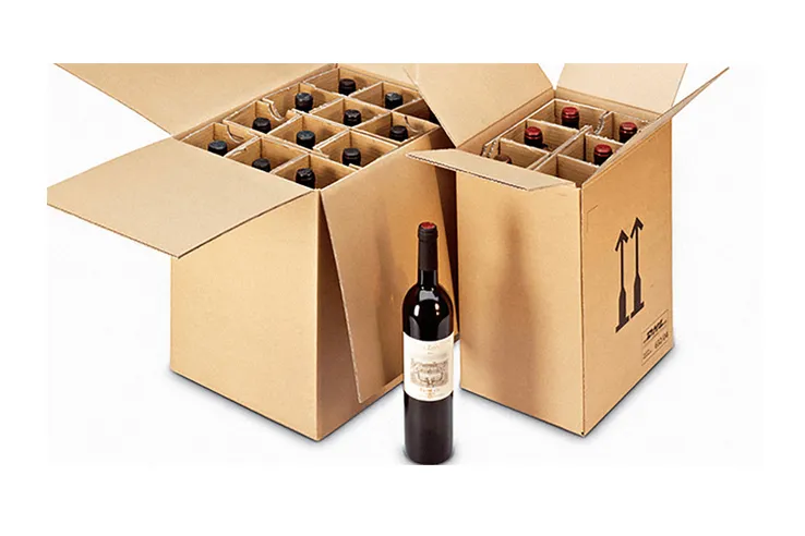 eco-friendly sustainable wine paper packaging design