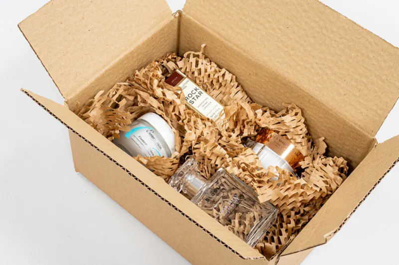 eco-friendly colorful protective packaging void fillers