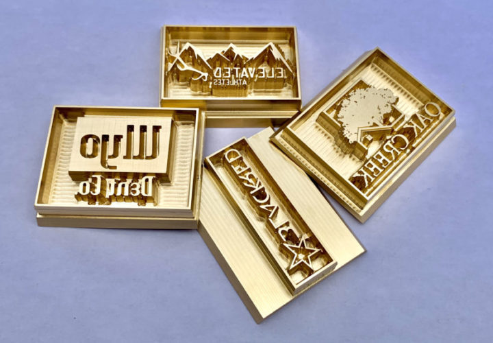 embossed debossed dies example