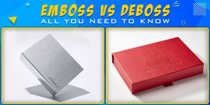 embossed debossed packaging texture luxury touch