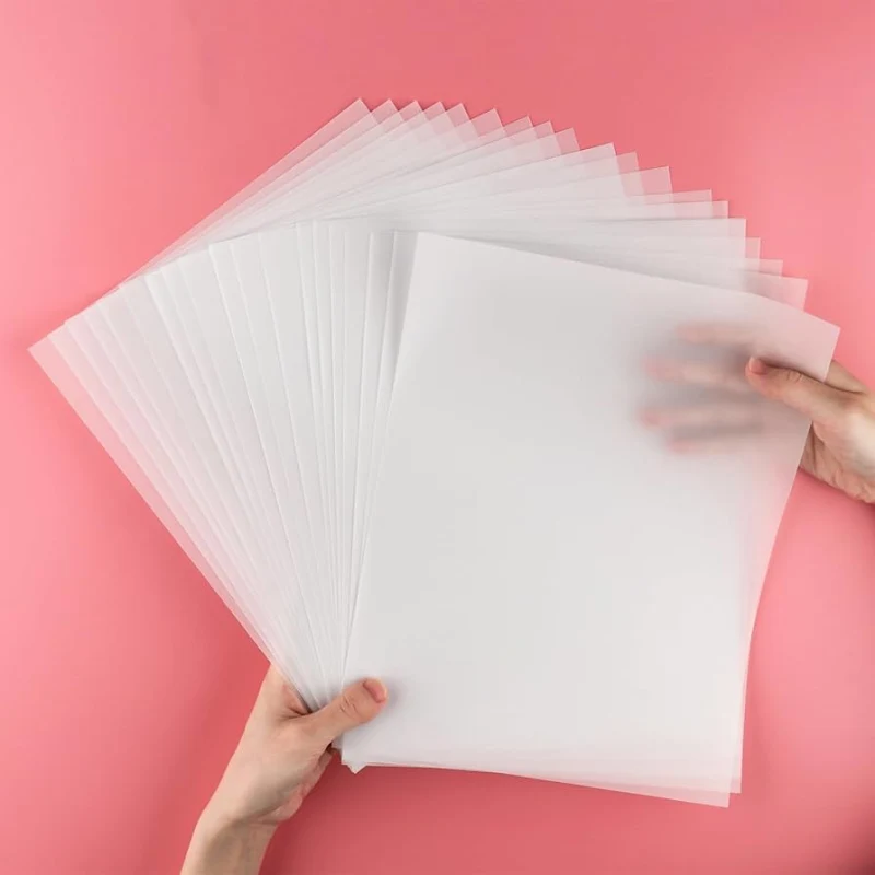 glassine paper translucent smooth grease resistant