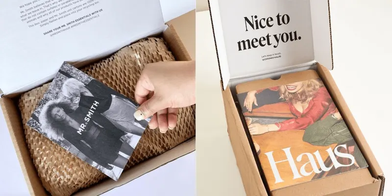 luxury packaging unboxing suspense reveal