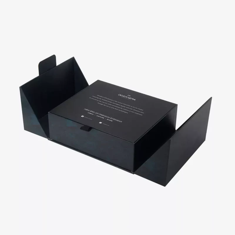 premium rigid box packaging custom design unboxing