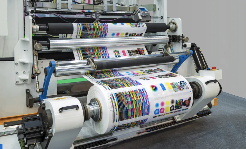 product packaging materials size print barcode