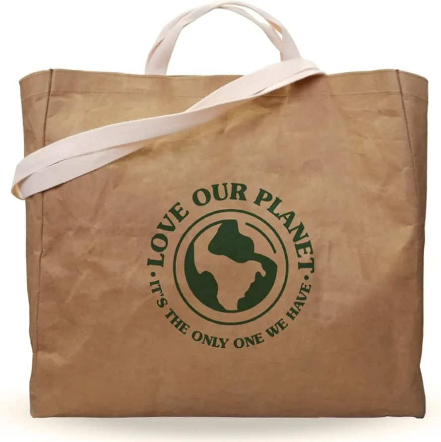 sustainable eco friendly shopping bags recycled materials