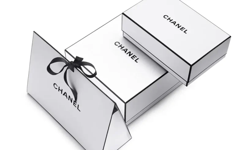 vibrant packaging box sleek design