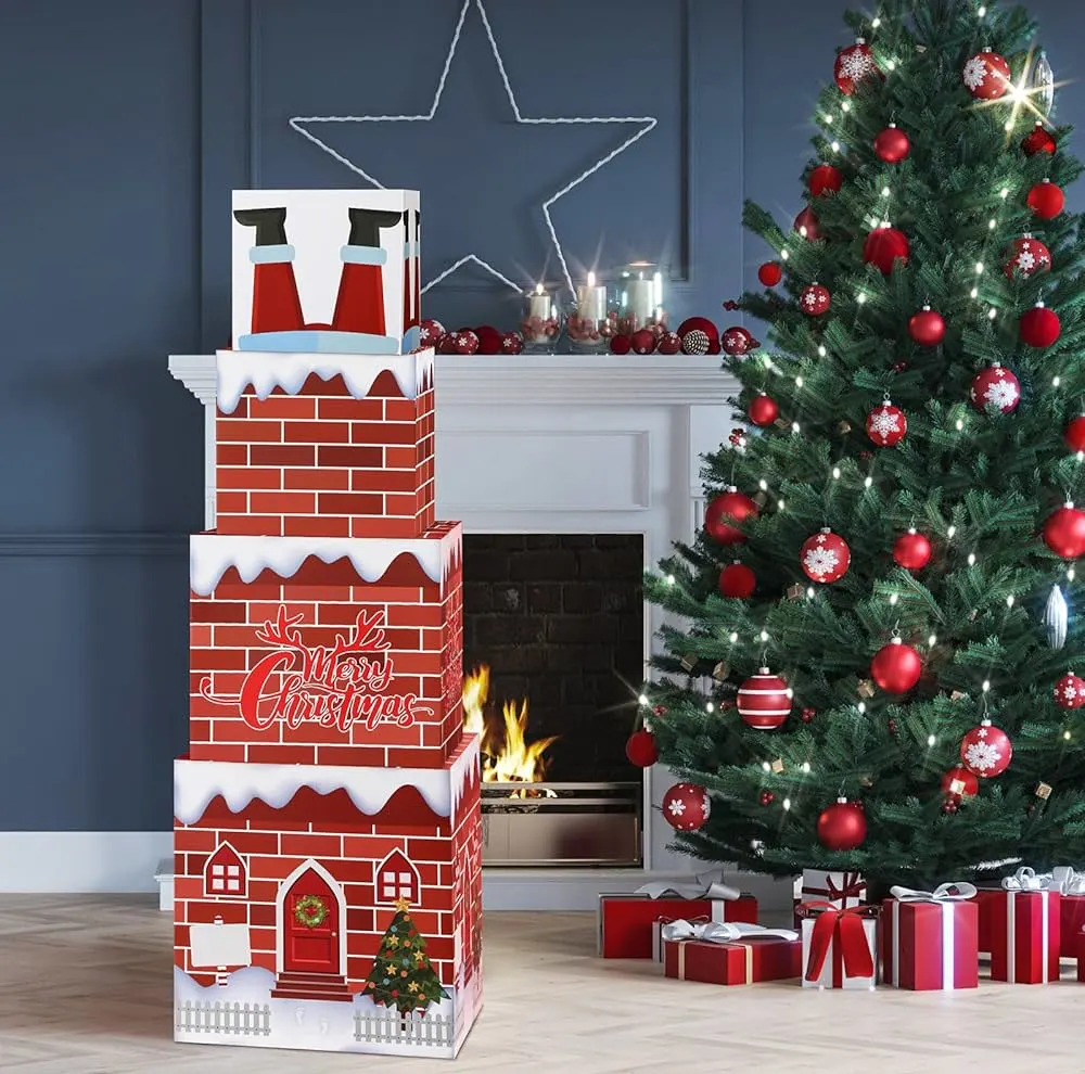 Christmas shaped gift boxes festive holiday packaging