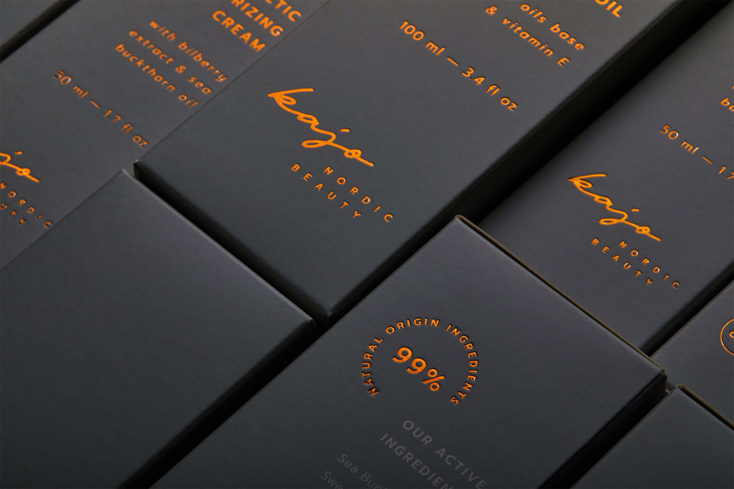 frosted glass eco packaging minimalist cosmetics